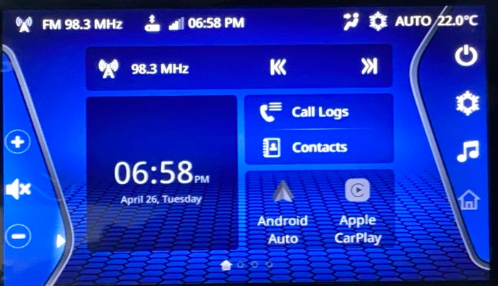 2020 Tata NEXON XZ+ 1.2, Petrol, Manual, 43,301 km, Touchscreen Infotainment System