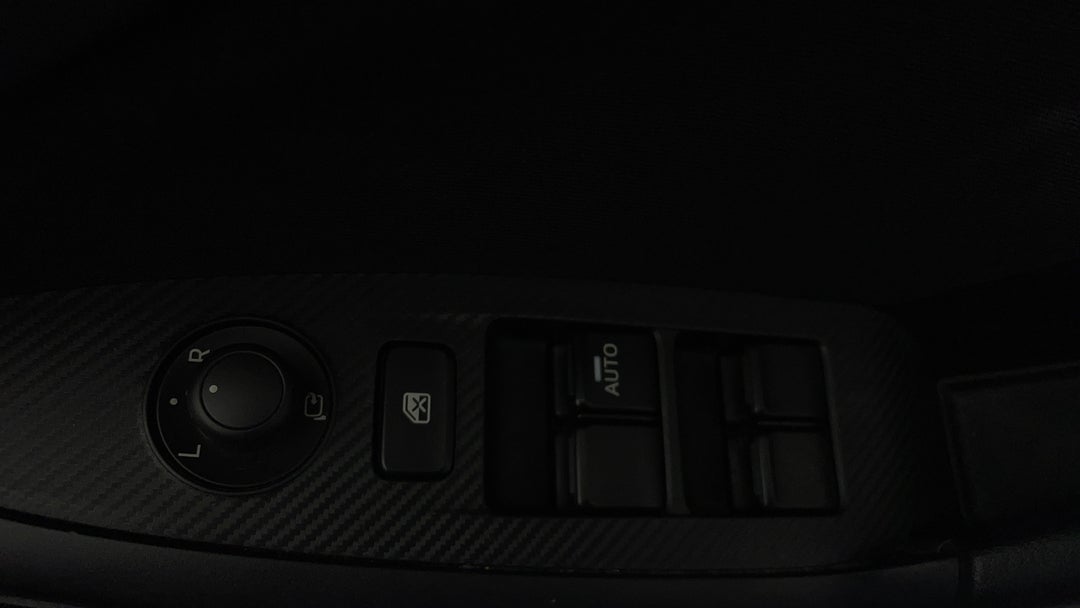 Drivers Side Door Panel Controls