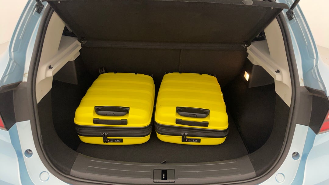 Boot Inside View with Luggage