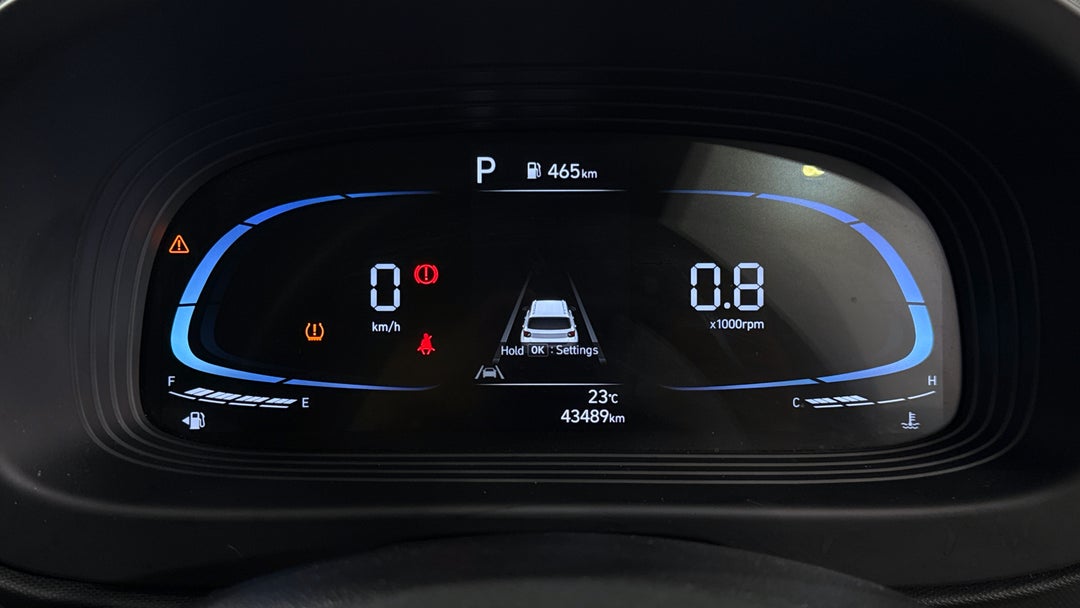 2023 Hyundai Venue Venue, Automatic, 43489 km, Odometer View