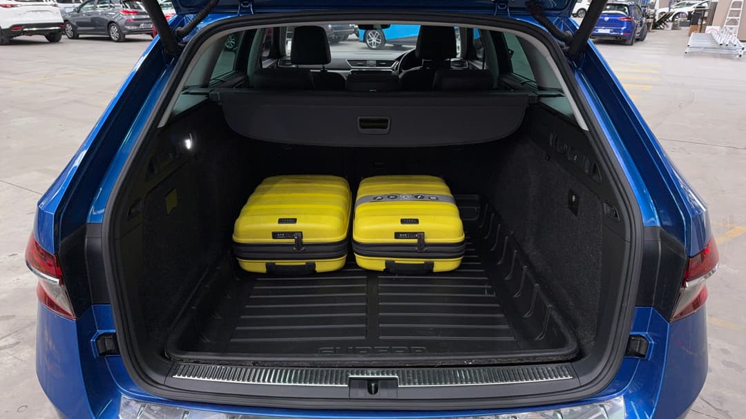 2020 SKODA Superb 200tsi Scout Limited Edition, Automatic, 99240 km, Boot Inside View with Luggage