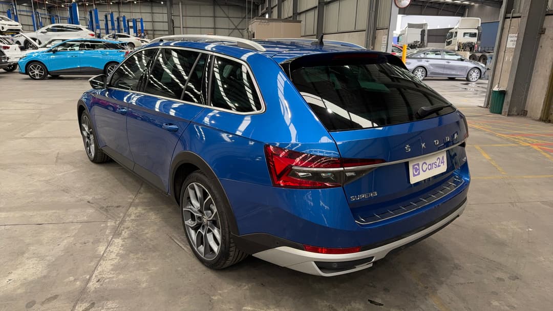 2020 SKODA Superb 200tsi Scout Limited Edition, Automatic, 99249 km, Left Back Diagonal (45- Degree) View
