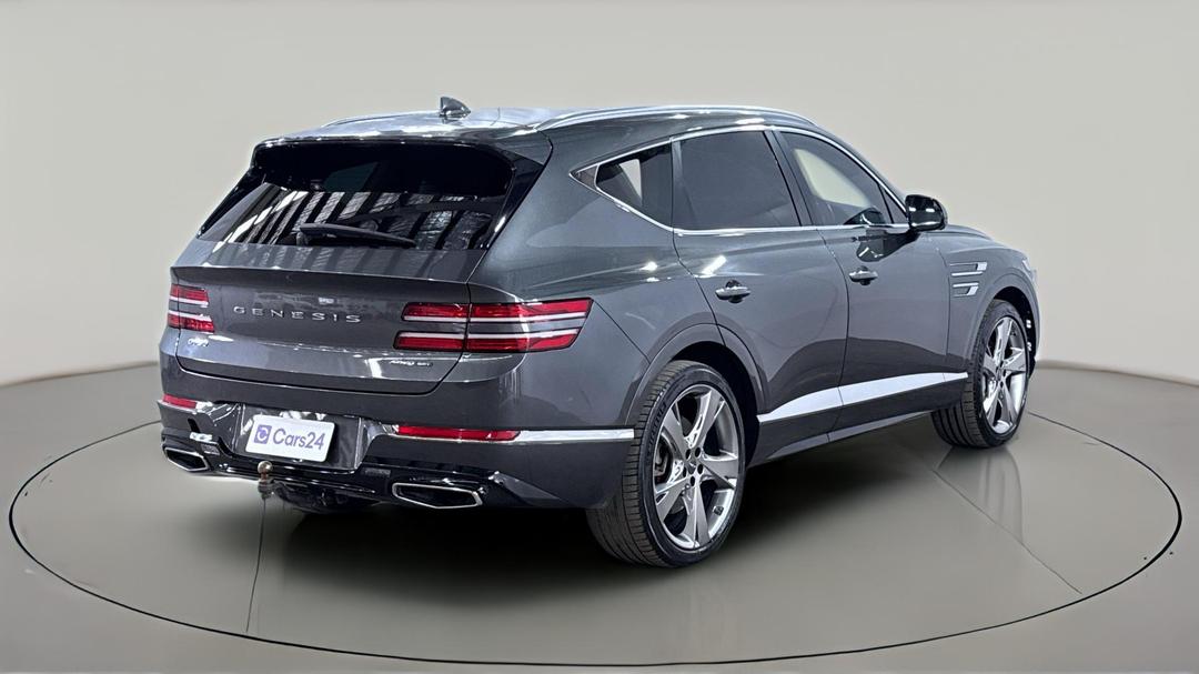2021 Genesis Gv80 3.5t AWD 7 Seat, Automatic, 98879 km, Right Back Diagonal (45- Degree) View