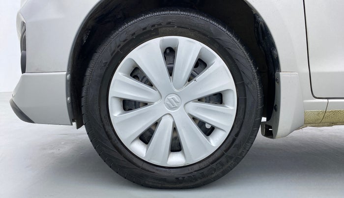 2017 Maruti Ertiga VXI ABS, Petrol, Manual, 17,813 km, Left Front Wheel