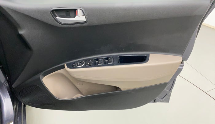 2017 Hyundai Grand i10 SPORTZ (O) AT 1.2 KAPPA VTVT, Petrol, Automatic, 68,719 km, Driver Side Door Panels Control