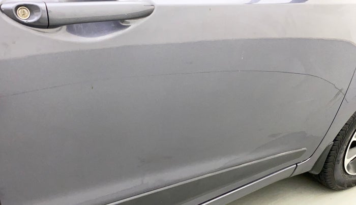 2017 Hyundai Grand i10 SPORTZ (O) AT 1.2 KAPPA VTVT, Petrol, Automatic, 68,719 km, Driver-side door - Minor scratches