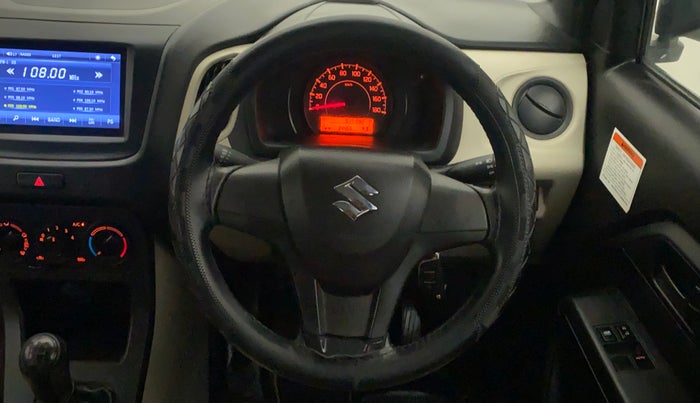 2019 Maruti New Wagon-R LXI CNG 1.0, CNG, Manual, 34,466 km, Steering Wheel Close Up
