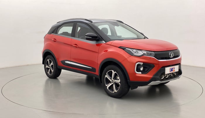 2021 Tata NEXON XZA+ SUNROOF 1.2 RTN, Petrol, Automatic, 12,512 km, Right Front Diagonal