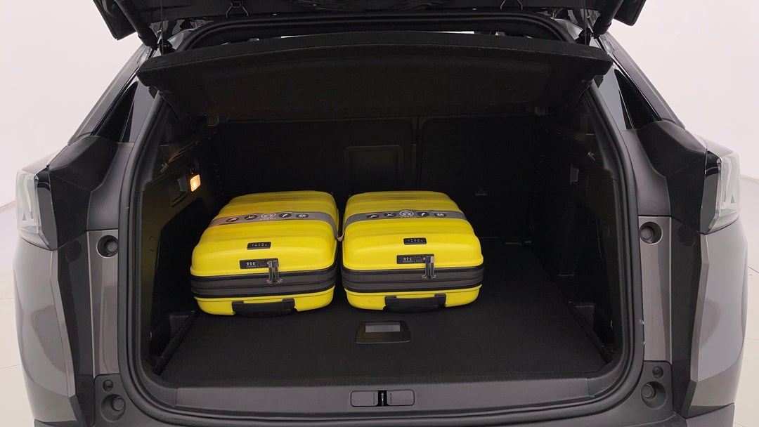 Boot Inside View with Luggage