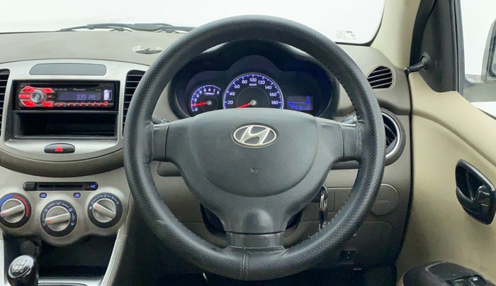 2013 Hyundai i10 ERA 1.1 IRDE, CNG, Manual, 77,850 km, Steering Wheel Close Up