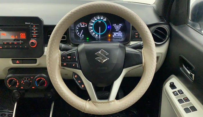 2017 Maruti IGNIS DELTA 1.2 AMT, Petrol, Automatic, 19,358 km, Steering Wheel Close Up