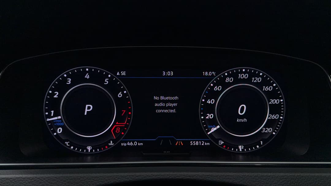 2019 Volkswagen Golf R, Automatic, 55812 km, Odometer View