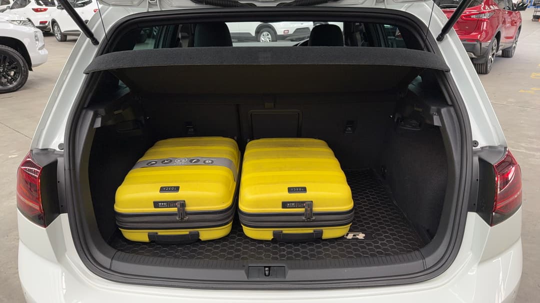 2019 Volkswagen Golf R, Automatic, 55812 km, Boot Inside View with Luggage