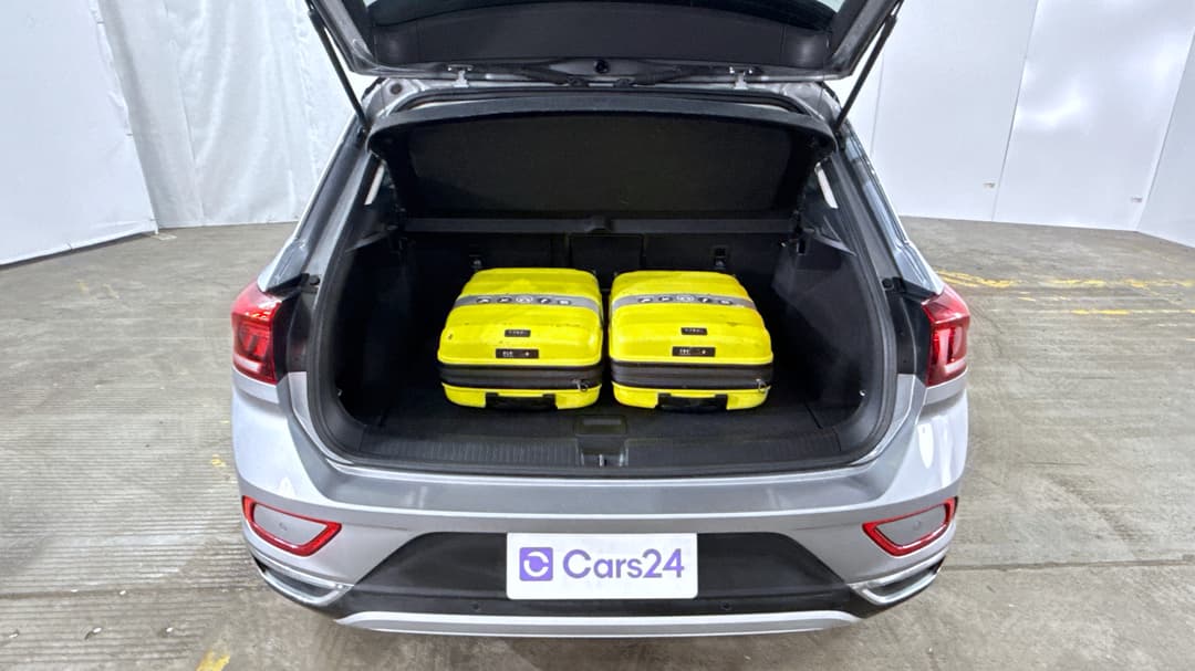 Boot Inside View with Luggage