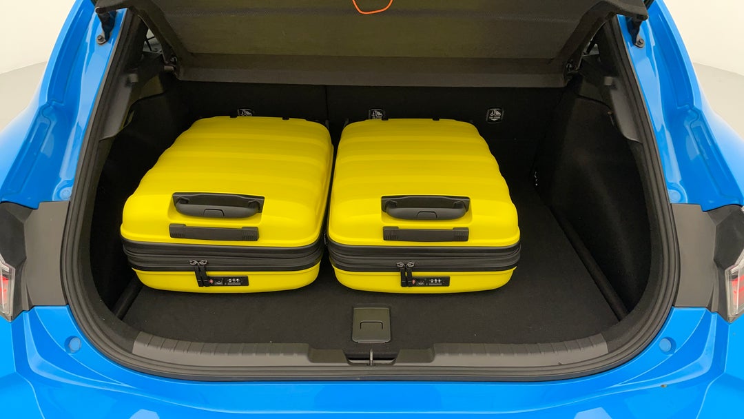 Boot Inside View with Luggage