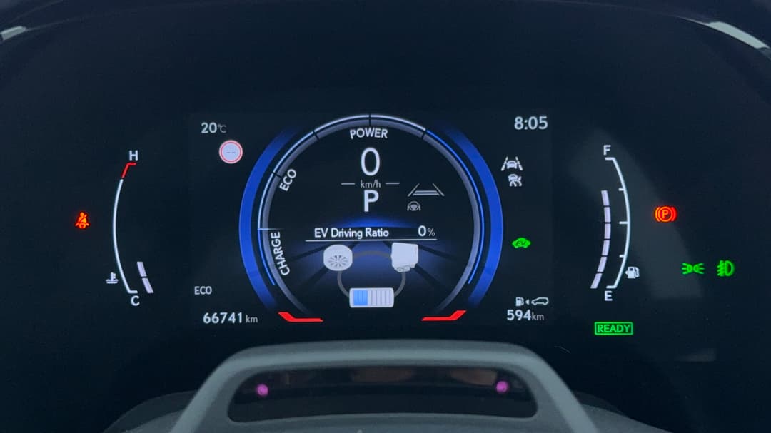 2023 Lexus Rx350h Luxury AWD Hybrid, Automatic, 66741 km, Odometer View