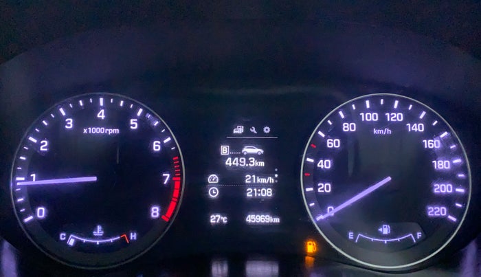 2016 Hyundai Elite i20 ASTA 1.2, Petrol, Manual, 46,129 km, Odometer Image