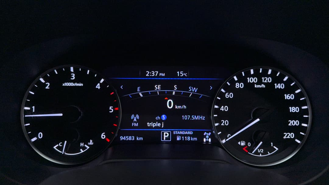 2021 Nissan Navara St (4x4), Automatic, 94583 km, Odometer View