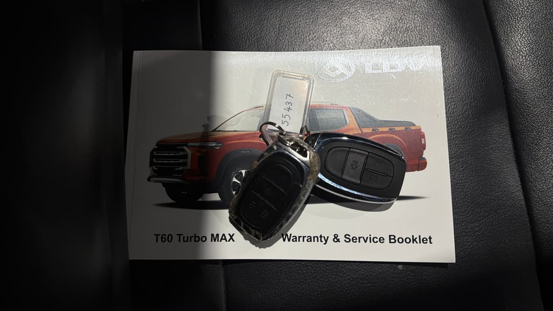 2022 LDV T60 Max Luxe (4x4), Automatic, 69938 km, Key Close-up