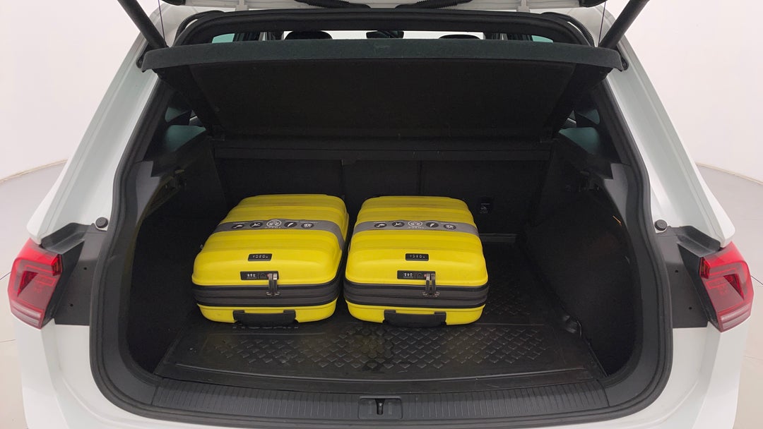 Boot Inside View with Luggage