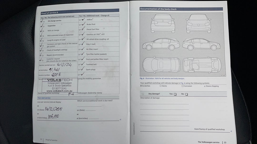 Service History
