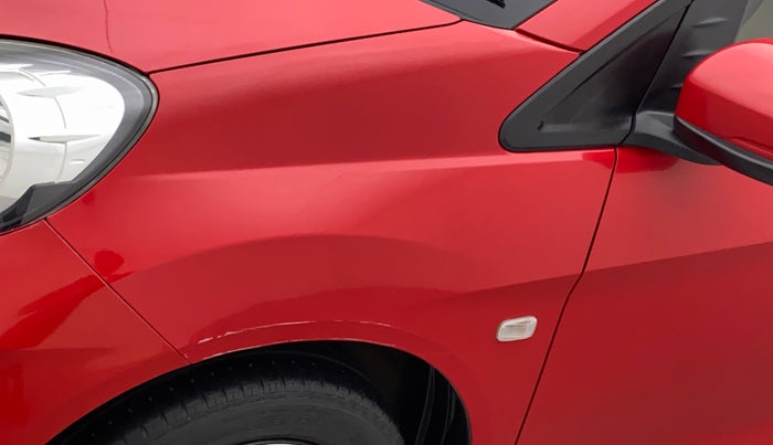 2014 Honda Brio S MT, Petrol, Manual, 32,184 km, Left fender - Slightly dented