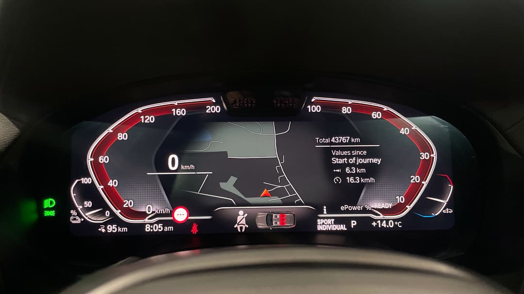 2022 BMW Ix3 M Sport, Automatic, 43767 km, Odometer View