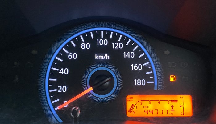 2019 Datsun Redi Go S 1.0, Petrol, Manual, 44,711 km, Odometer Image