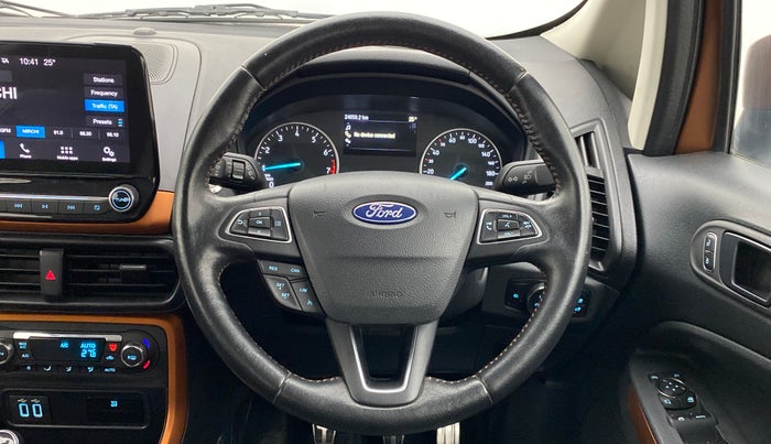 2018 Ford Ecosport 1.0 ECOBOOST TITANIUM SPORTS(SUNROOF), Petrol, Manual, 24,691 km, Steering Wheel Close Up