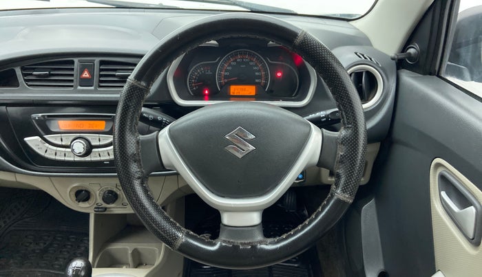 2015 Maruti Alto K10 VXI P, Petrol, Manual, 64,890 km, Steering Wheel Close Up