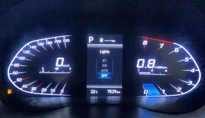 2021 Hyundai Verna SX (O) 1.5 VTVT IVT, Petrol, Automatic, 7,675 km, Odometer Image
