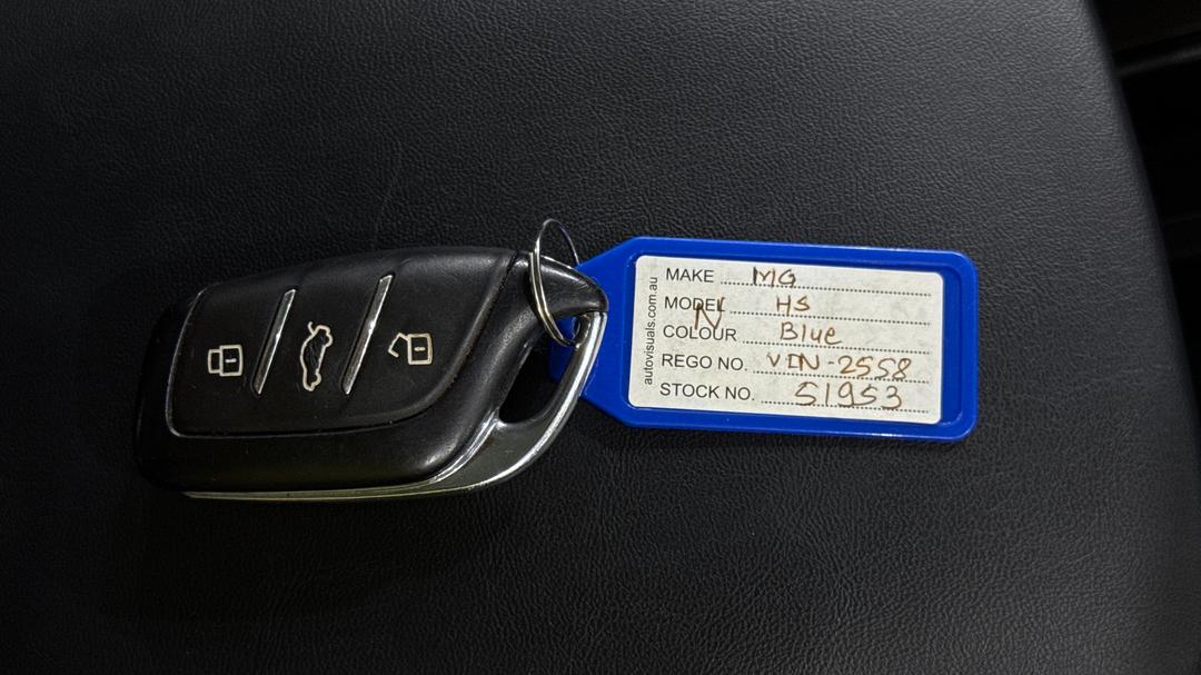 2022 MG HS Essence, Automatic, 78710 km, Key Close-up