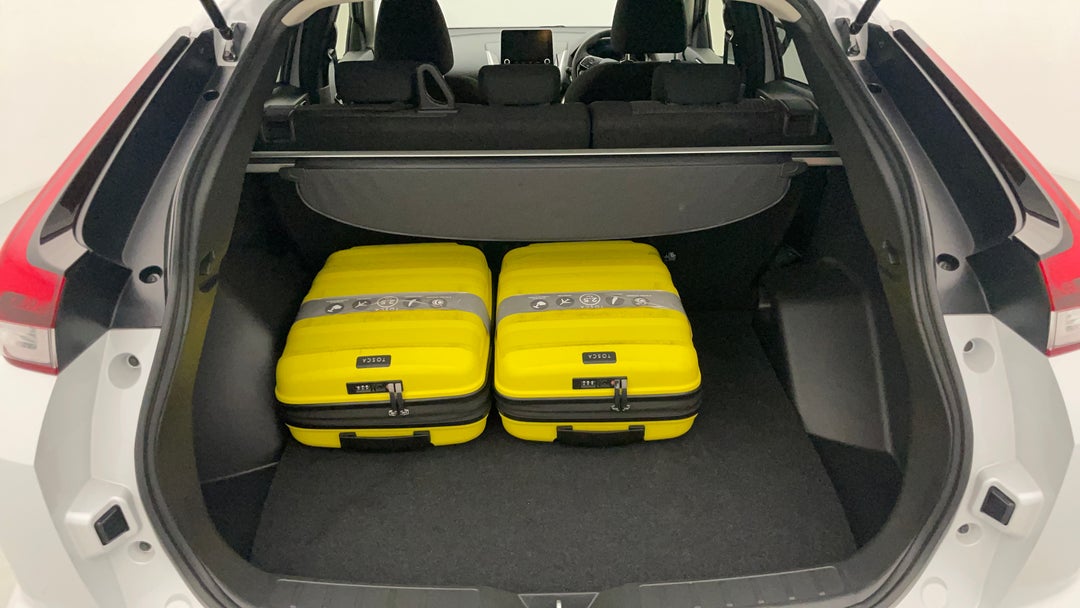 Boot Inside View with Luggage