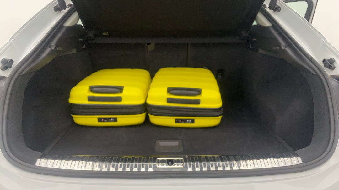 Boot Inside View with Luggage