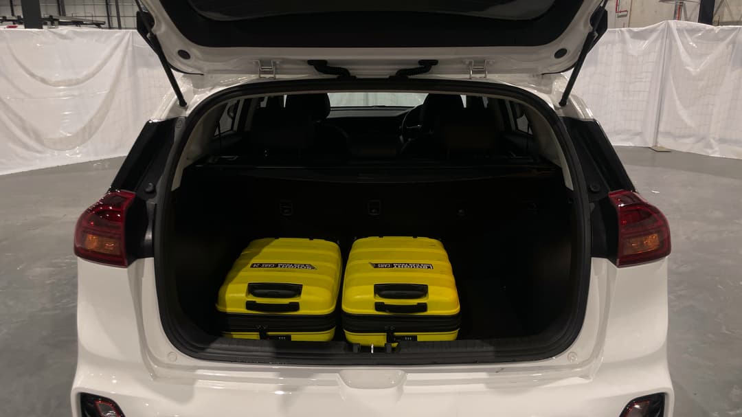 2021 Kia Niro Hev Sport (hybrid), Automatic, 68955 km, Boot Inside View with Luggage