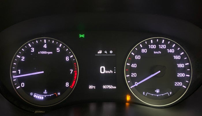 2016 Hyundai Elite i20 ASTA 1.2 (O), Petrol, Manual, 90,790 km, Odometer Image