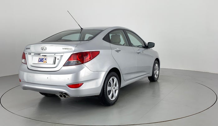 2013 Hyundai Verna FLUIDIC 1.6 EX VTVT AT, Petrol, Automatic, 84,104 km, Right Back Diagonal