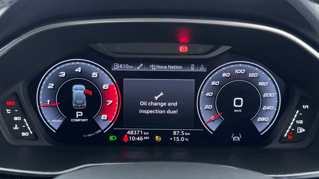 2021 Audi Q3 40 Tfsi Quattro S Line, Automatic, 48371 km, Odometer View