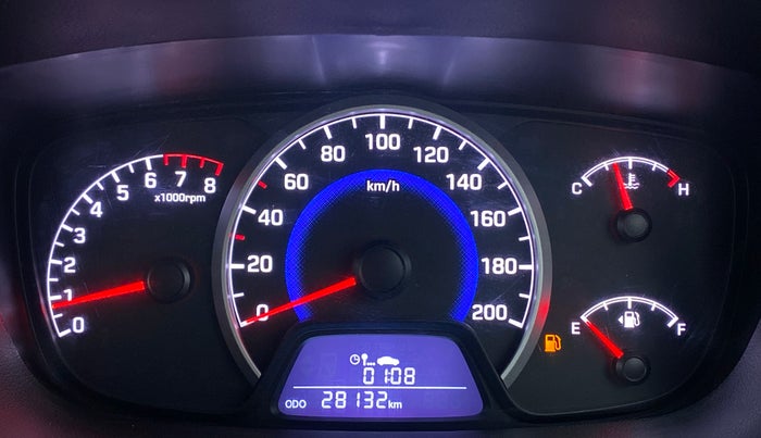 2017 Hyundai Grand i10 MAGNA 1.2 KAPPA VTVT, Petrol, Manual, 28,132 km, Odometer Image