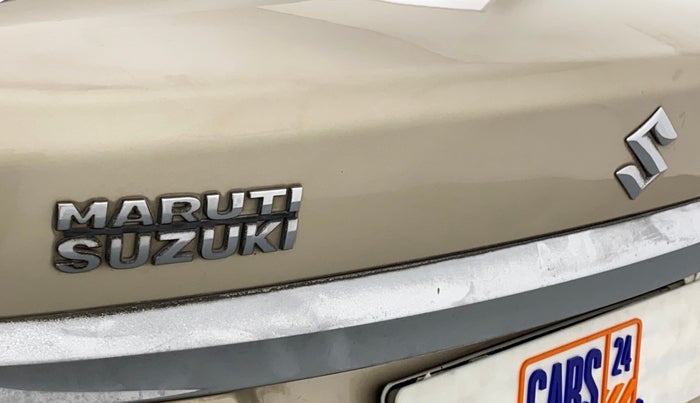 2012 Maruti Swift Dzire VXI, Petrol, Manual, 61,653 km, Rear monogram/logo - Slight discoloration