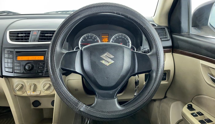 2012 Maruti Swift Dzire VXI, Petrol, Manual, 61,653 km, Steering Wheel Close Up