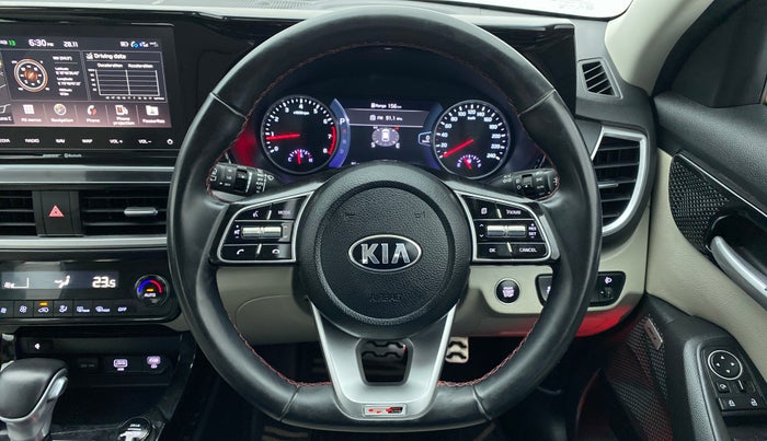 2019 KIA SELTOS GTX + AT PETROL, Petrol, Automatic, 51,747 km, Steering Wheel Close Up
