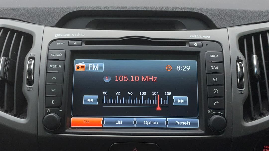 2014 Kia Sportage Platinum (awd), Automatic, 100341 km, Infotainment System