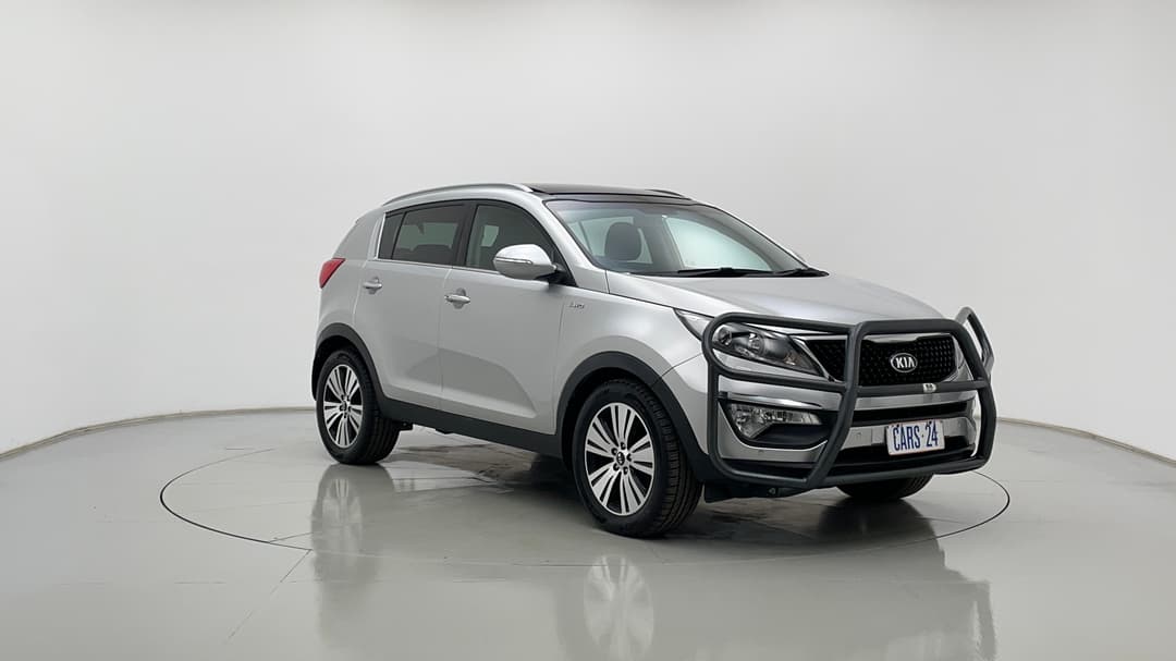 2014 Kia Sportage Platinum (awd), Automatic, 100341 km, Right Front Diagonal (45- Degree) View