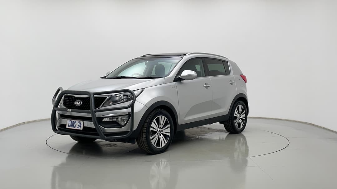 2014 Kia Sportage Platinum (awd), Automatic, 100341 km, Left Front Diagonal (45- Degree) View