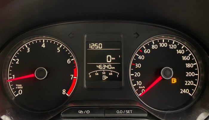 2016 Volkswagen Ameo HIGHLINE 1.2, Petrol, Manual, 46,340 km, Odometer Image