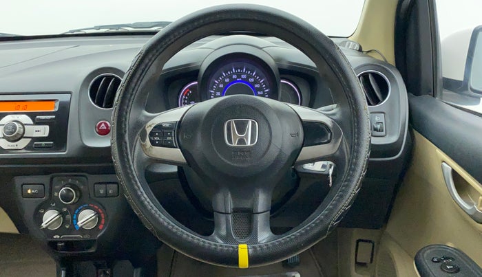 2015 Honda Amaze 1.2L I-VTEC VX, Petrol, Manual, 98,265 km, Steering Wheel Close Up