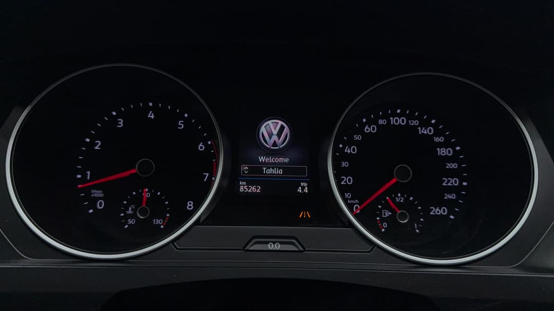 2018 Volkswagen Tiguan 132 Tsi Comfortline, Automatic, 85262 km, Odometer View