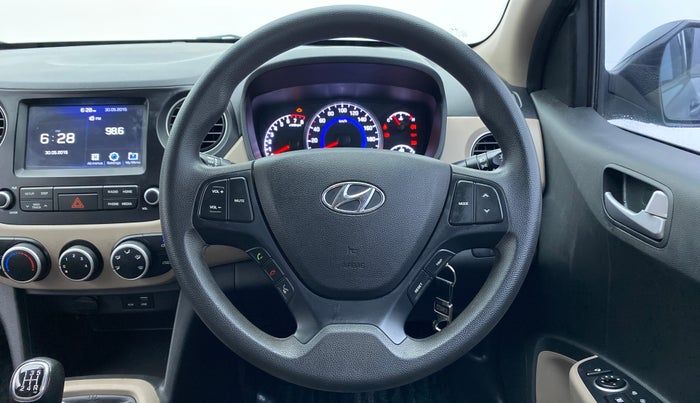 2019 Hyundai Grand i10 SPORTZ 1.2 KAPPA VTVT, Petrol, Manual, 19,408 km, Steering Wheel