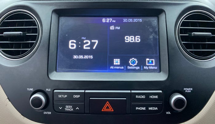 2019 Hyundai Grand i10 SPORTZ 1.2 KAPPA VTVT, Petrol, Manual, 19,408 km, Infotainment System
